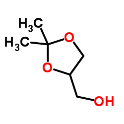 Solketal (struktura molekuly)