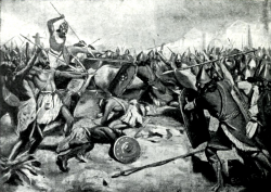 Slavná bitva u Karchemiše. Kredit: A. C. Weatherstone (1915) / Wikimedia Commons, veřejná doména.