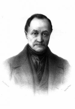 Auguste Comte, klasik pozitivismu, 1798–1857. Kredit: Wikimedia Commons.