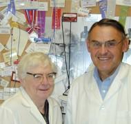 Dr. Edith G. McGeer a  Dr. Patrick L. McGeer. Aurin Biotech, Vancouver.