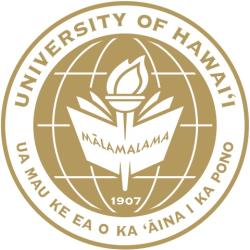 Logo. Kredit: University of Hawai'i.