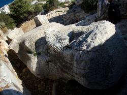 Dionýsos v Apollonas na Naxu od hlavy. Kredit: Zde, Wikimedia Commons. Licence CC 4.0.