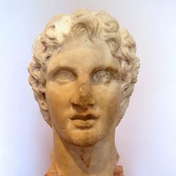 Alexandr Velký. Sochař Léocharés, 330 před n. l. Muzeum akropole v Athénách, 973. Kredit: Marsyas, Wikimedia Commons. Licence CC 2.5.