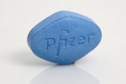 Jedna z najslávnejších tabletiek v histórii – Viagra. Kredit: Pfizer, CC BY-SA 3.0