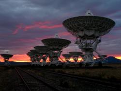 Very Large Array (VLA). Kredit: Dave Finley, NRAO/ AUI/ NSF.