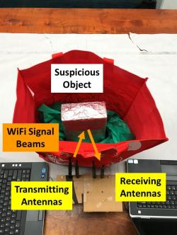 Zárodek detekční WiFi sítě. Kredit: Data Analysis and Information Security (DAISY) Lab led by Professor Yingying Chen.