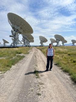 Významnou roli sehrála data soustavy radioteleskop Very Large Array. Kredit: Y. Cendes.