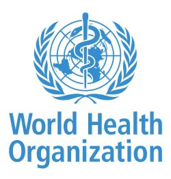 Logo Světové zdravotnické organizace (WHO). Tato na veřejné zdraví specializovaná agentura Organizace spojených národů je řízena Světovým zdravotnickým shromážděním (WHA), v němž má zastoupení 194 členských států. Kredit: volné dílo