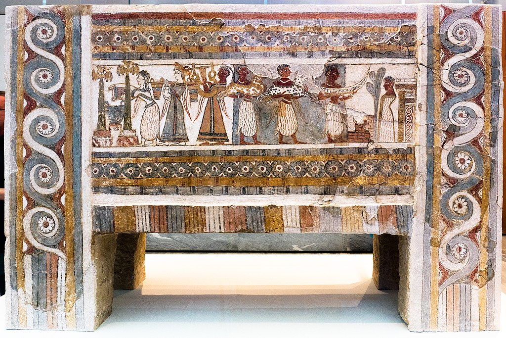 Druhá (asi jižní) strana sarkofágu. Kredit: Deyan Vasilev, Wikimedia Commons. Licence CC 3.0.