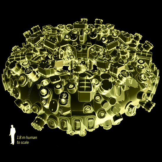 Wendelstein 7-X. Kredit: IPP.