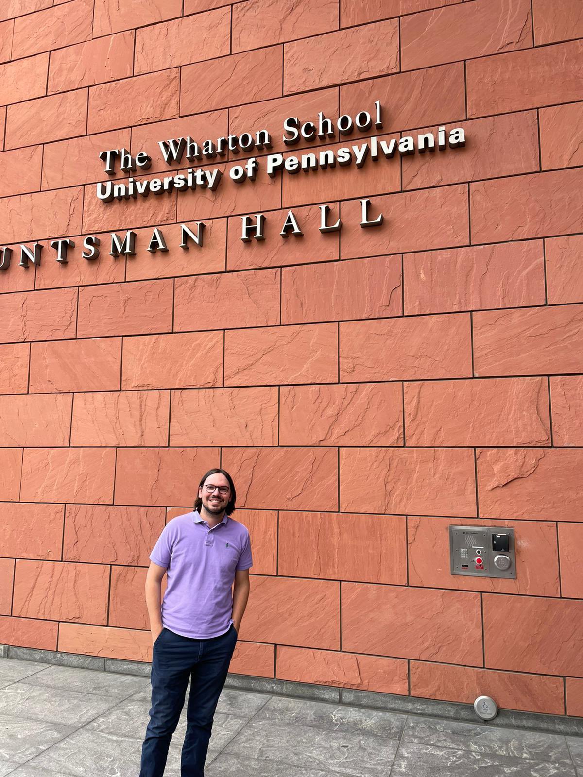 Steve Shaw, The Wharton School, The University of Pennsylvania. Kredit: S. Shaw.