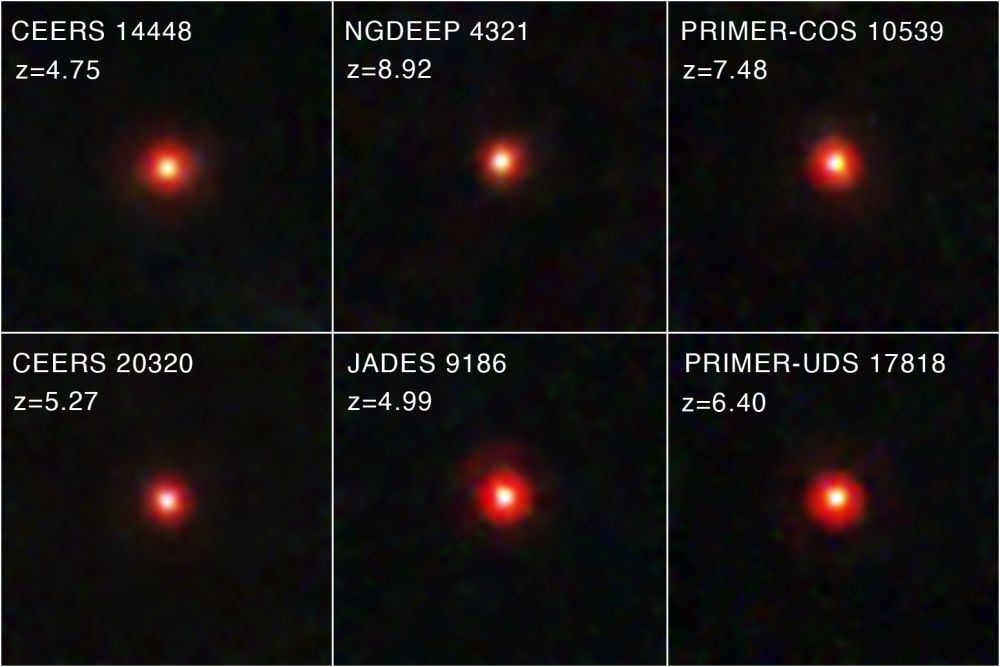 Šestice Teček. Kredit: NASA, ESA, CSA, STScI, Dale Kocevski, Colby College.