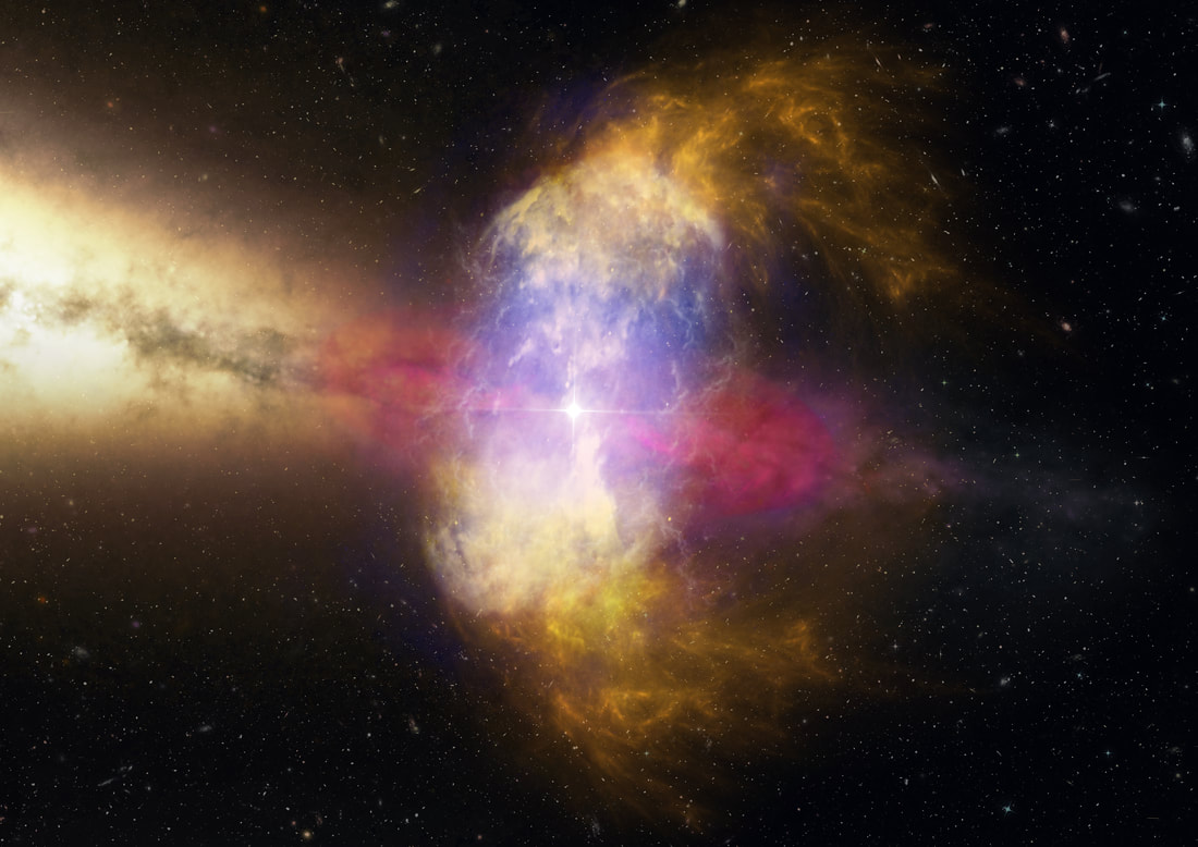 Supernova, kterou nepřehlédnete. Kredit: James Josephides / Swinburne University of Technology.