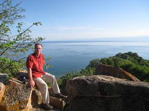 Tom C. Johnson, prvnĂ­ autor studie.  Kredit: Large Lakes Observatory.