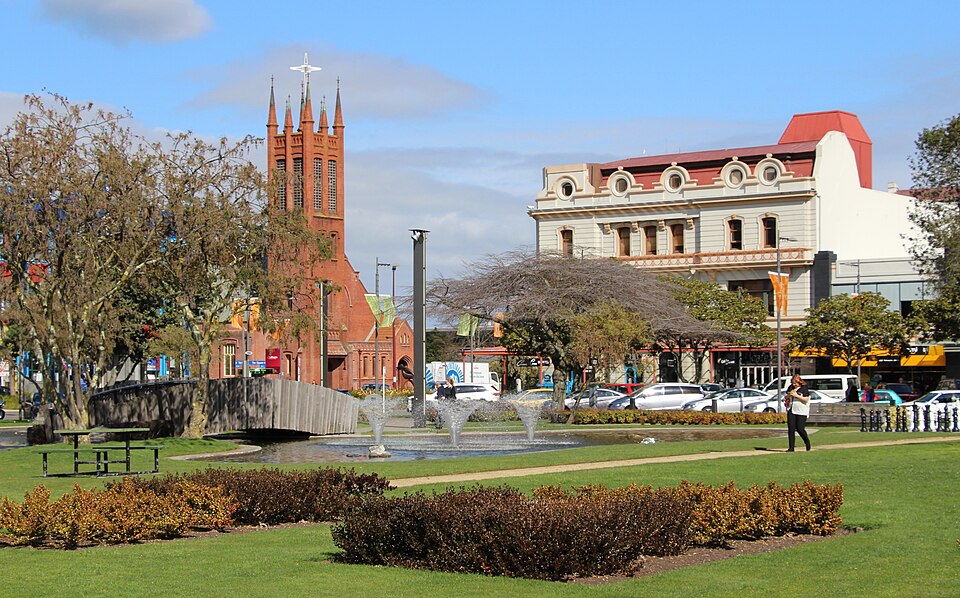 Palmerston North. Kredit: Michal Klajban, Wikimedia Commons, CC BY-SA 4.0.