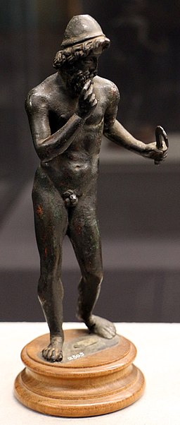 Kronos, drobný bronz z římské doby. Museo archeologico nazionale (Florence). Kredit: Sailko, Wikimedia Commons. Licence CC 3.0.