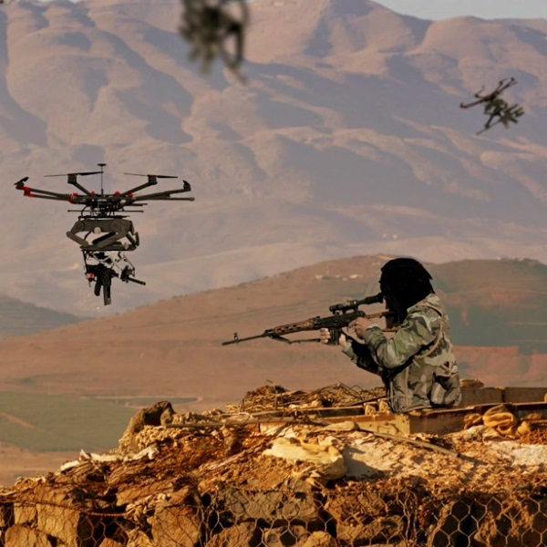Předchůdce dronů TIKAD využívají izraelské síly. Kredit: Duke Robotics.