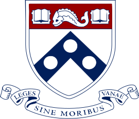 Logo University of Pennsylvania  (zkráceně Penn, nebo také Upenn) je soukromá a jedna z nejprestižnějších univerzit v USA. Hlavní sídlo má ve Philadelphii.