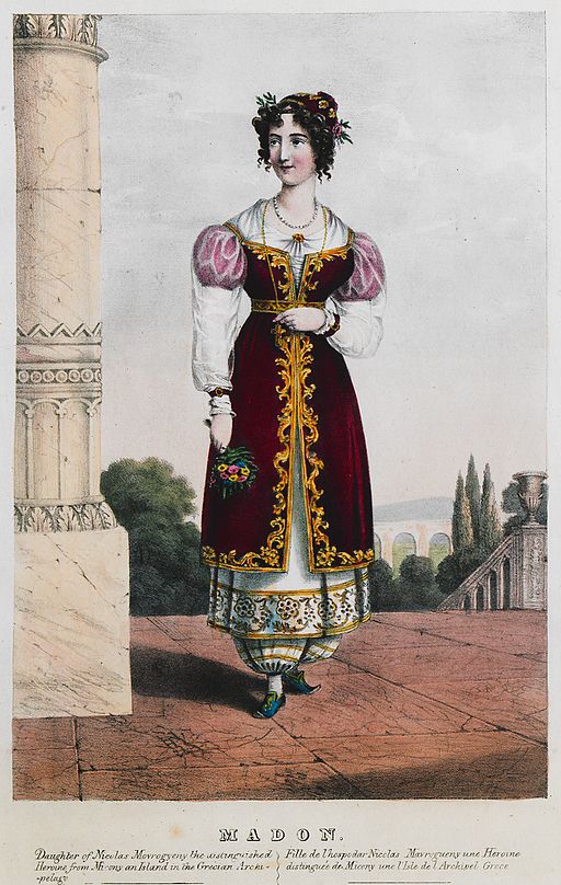 Madó na obrazu z roku 1830 asi v Naupliu. National Museum of History, Athens. Kredit: Adam Friedel, Wikimedia Commons.