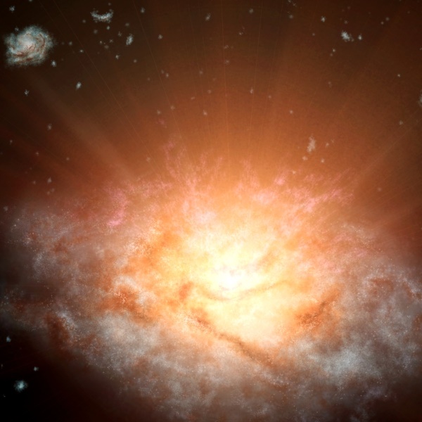 NejzĂˇĹ™ivÄ›jĹˇĂ­ galaxie ve znĂˇmĂ©m vesmĂ­ru. Kredit: NASA / JPL-Caltech.