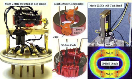 Testovací zařízení z roku 2006. Kredit: NASA.