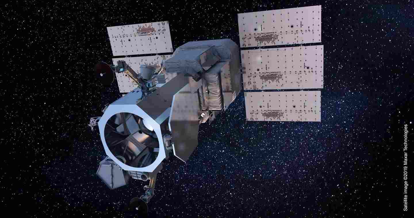 WorldView-3. Kredit: Maxar Technologies.
