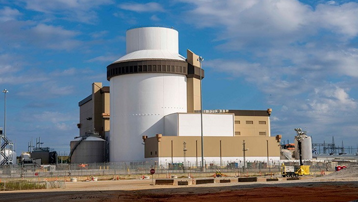 Jaderný blok Vogtle 3 se už uvádí do provozu (zdroj Georgia Power).