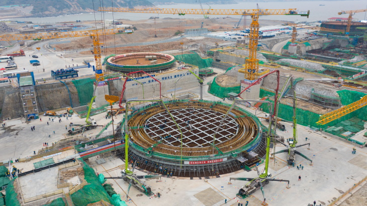 Zahájení budování reaktoru San´ao 2 (zdroj CGN).