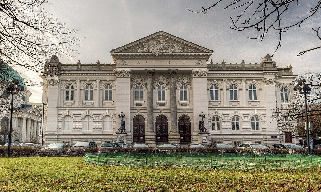 [Budova galerie Zachęta ve Varšavě]